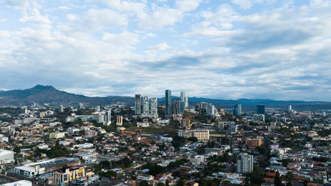 Foto de la capital de Honduras, fuente Agencia Xinhua