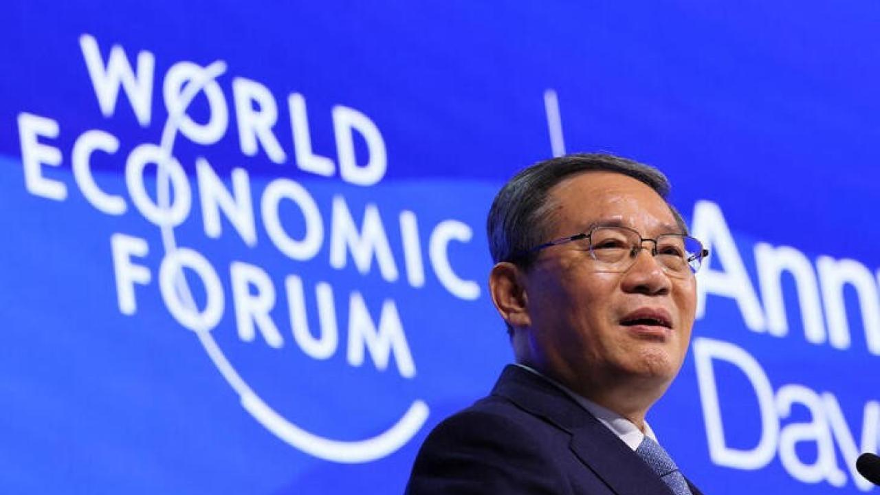 crédito foto Reuters en Davos 2024 Li Qiang