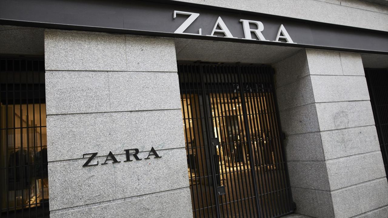 Fachada tienda Zara