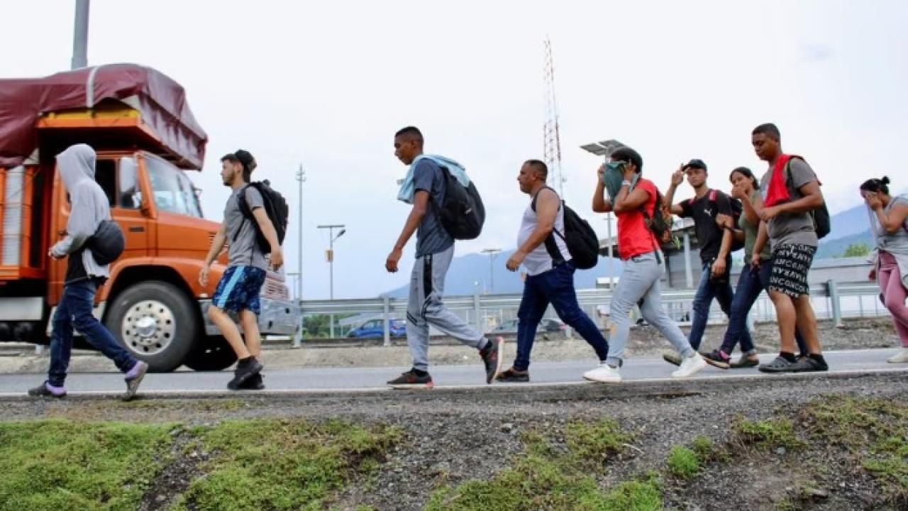 Migrantes. Foto: Reuters. 
