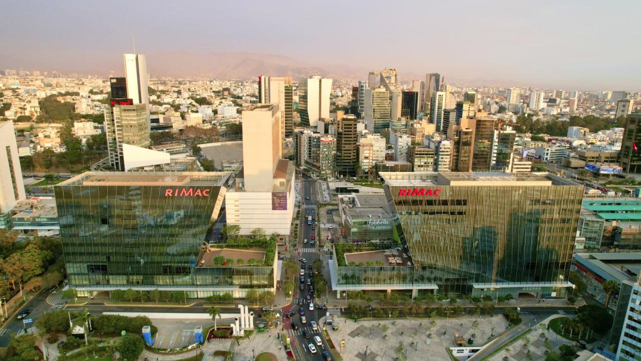 Vista distrito financiero de Lima