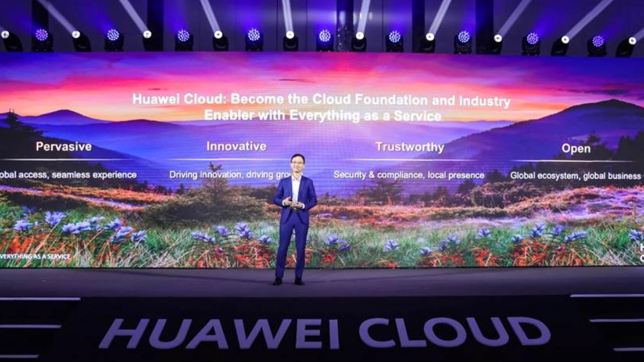 Presentacion Huawei cloud compass, foto Huawei