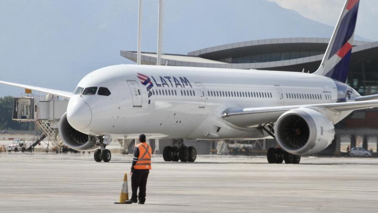 Latam Airlines. Fuente: Xinhua