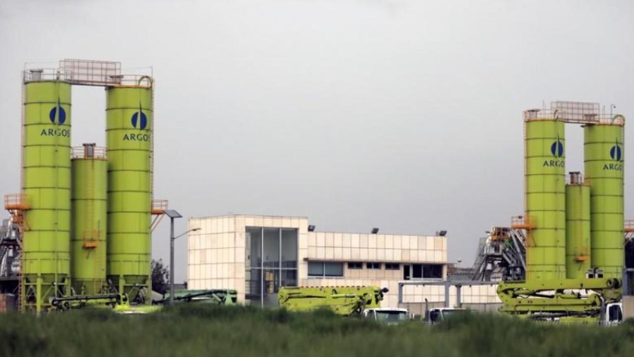 Planta de Argos en Bogotá, foto Reuters