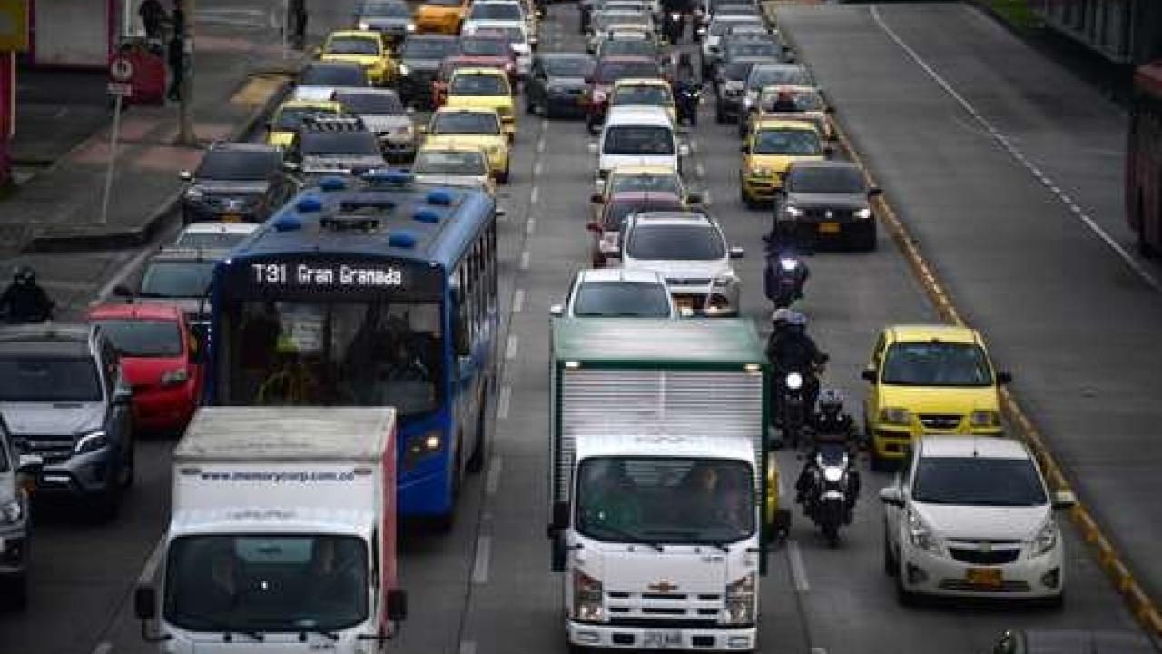 Vehículos en Colombia. Foto: El Espectador. 