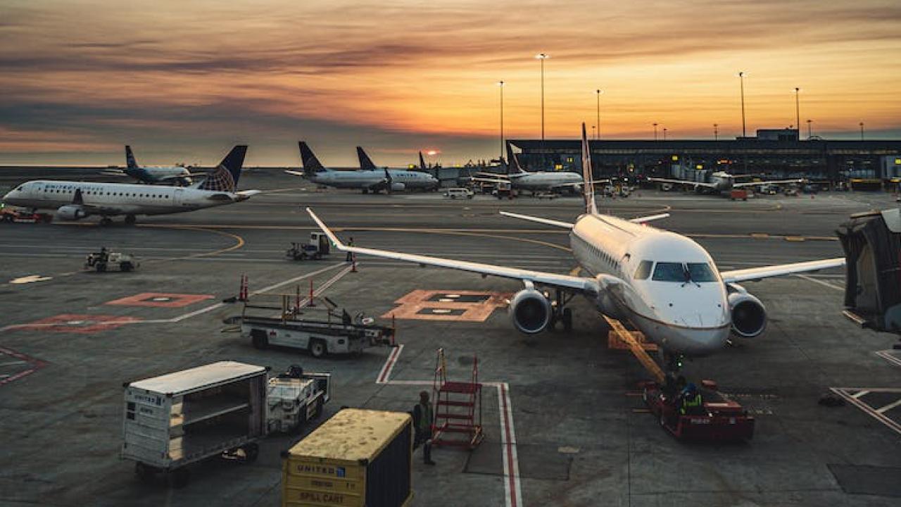 Aviones. Foto: Pexels. 