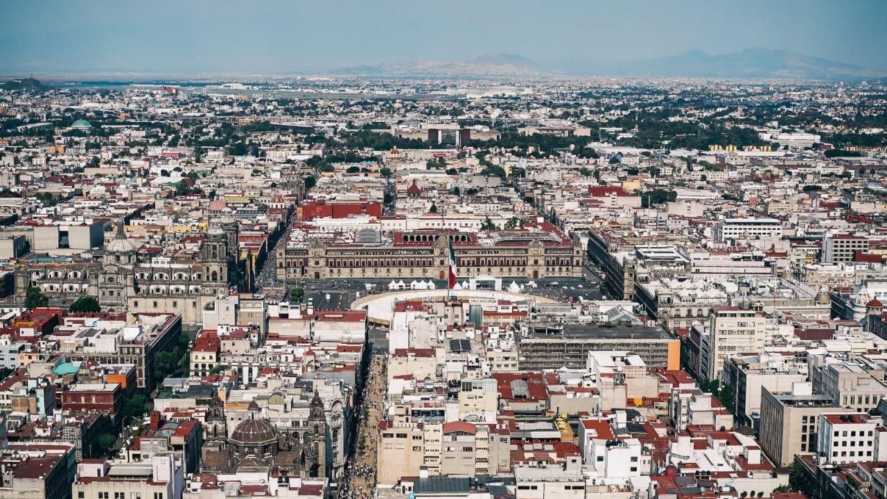 Ciudad de México. Foto: Pexels. 