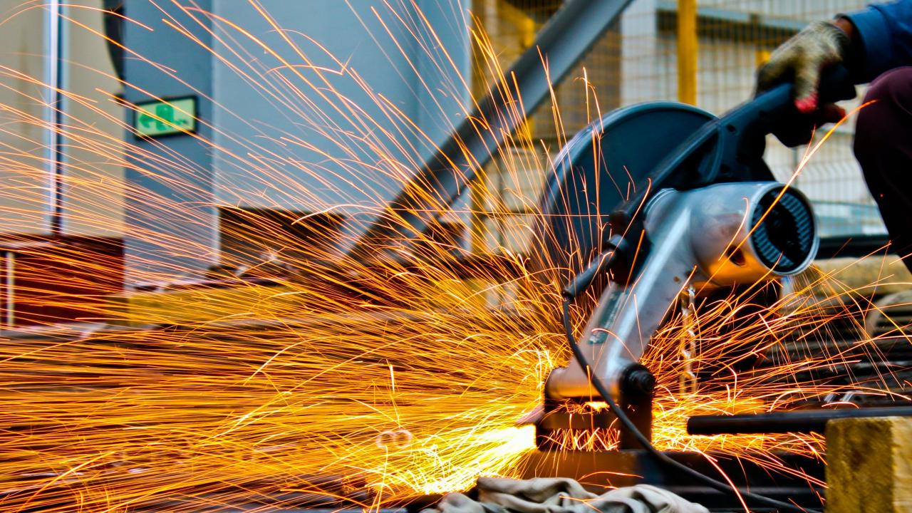 Producción industrial. Foto: Pexels.