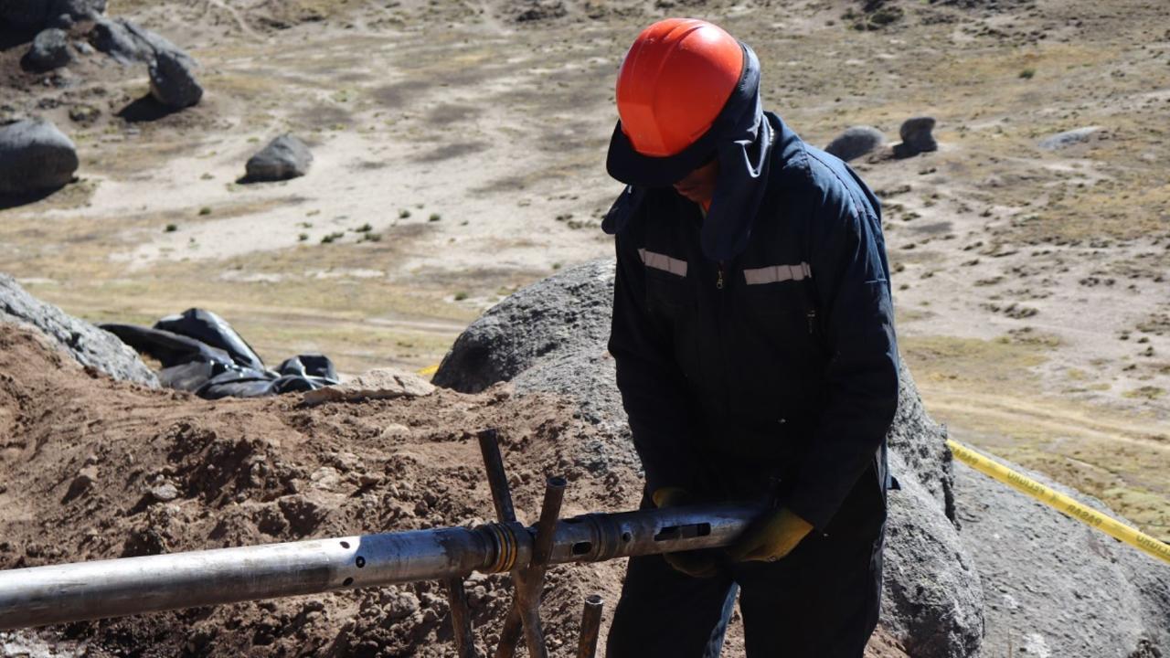 Exploración de minerales. Foto: Andina. 