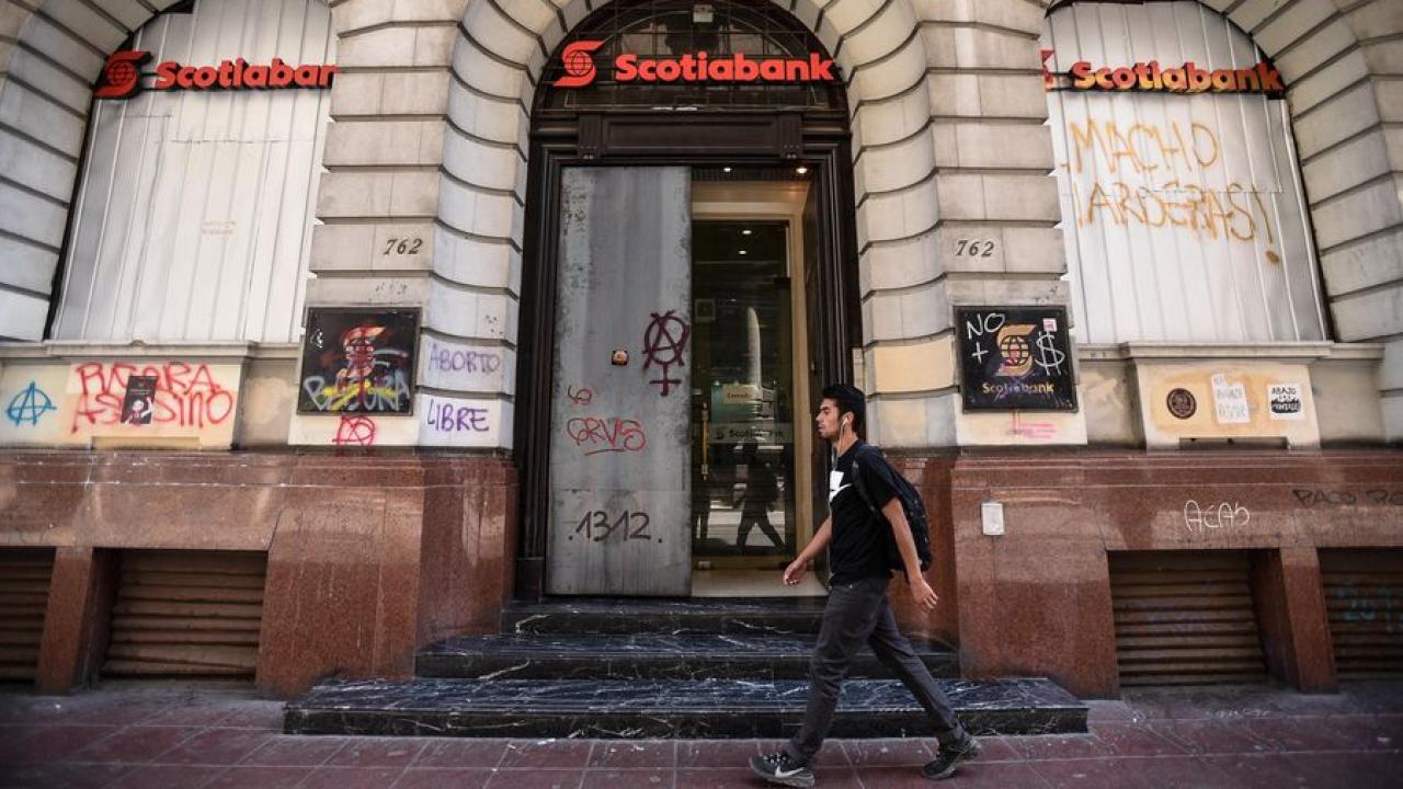 Scotiabank. Foto: Xinhua. 