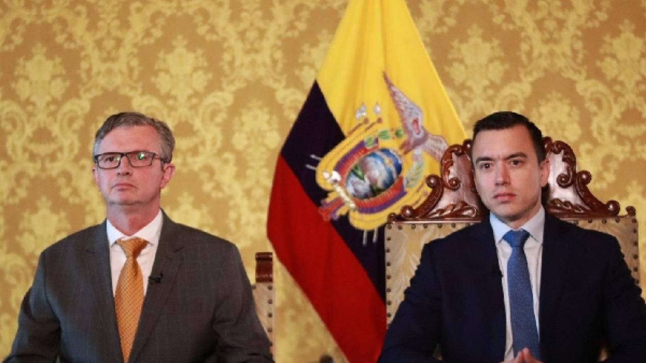 Fuente: Presidencia de Ecuador