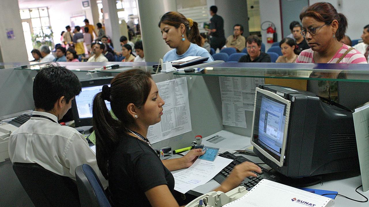 Jornada laboral. Foto: Andina.