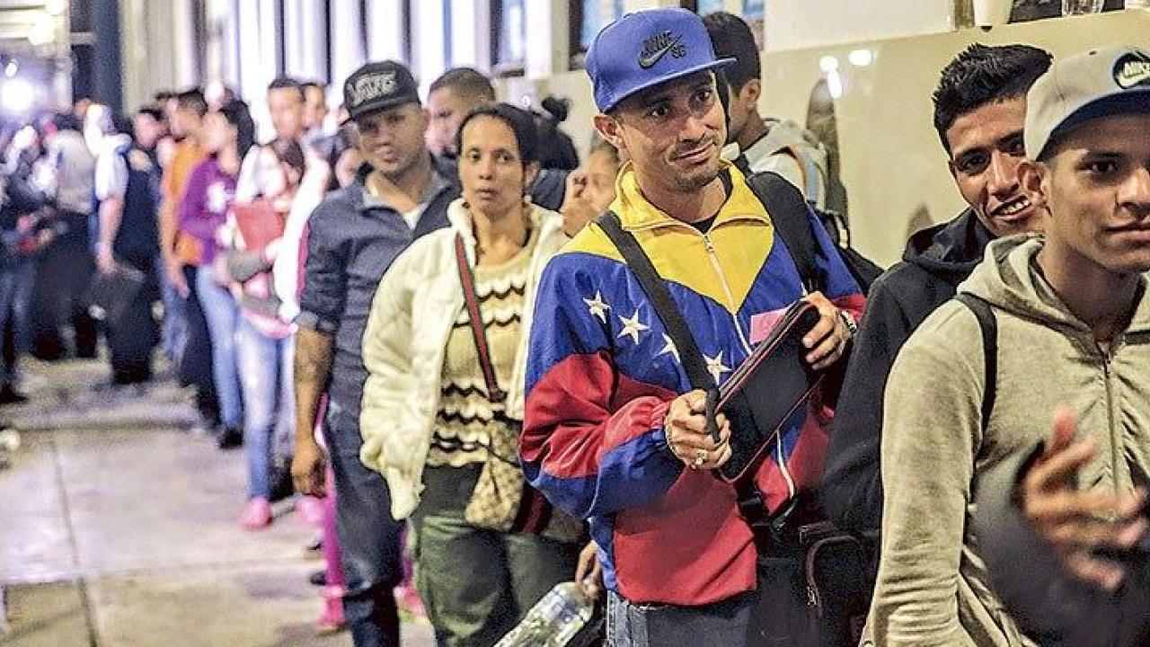 Venezolano. Foto: Andina. 