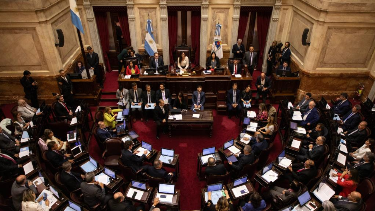 Congreso argentino. Foto: Xinhua. 