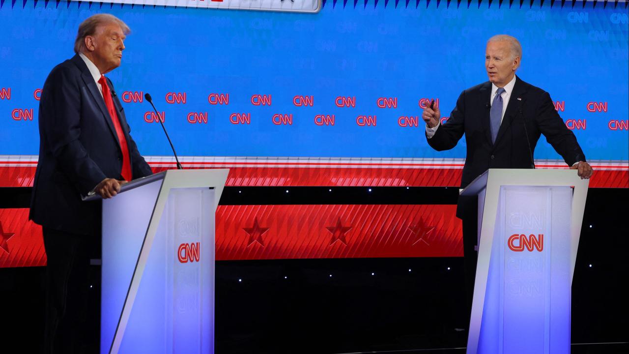 Debate presidencial. Foto: Reuters. 