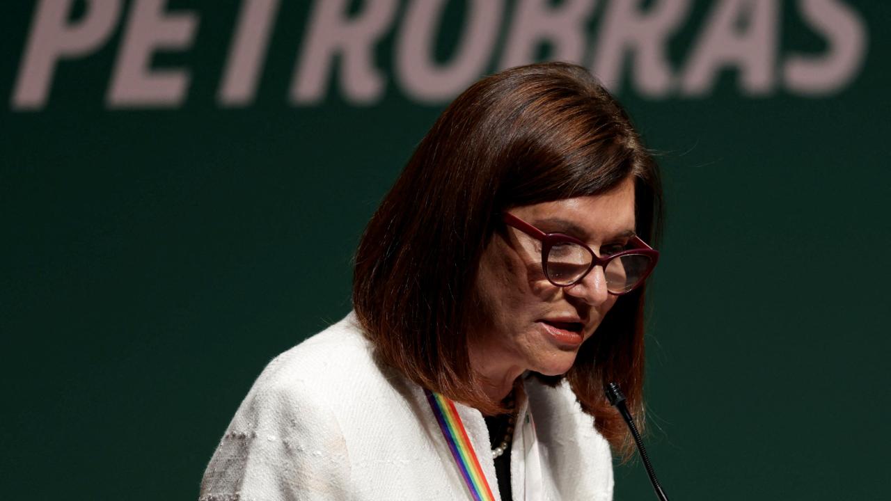 CEO da Petrobras, Magda Chambriard. REUTERS/Ricardo Moraes