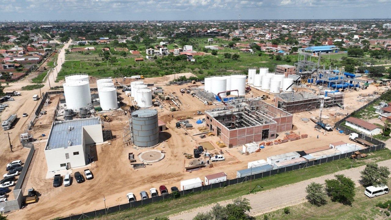 crédito foto planta biodiésel La Razón Bolivia