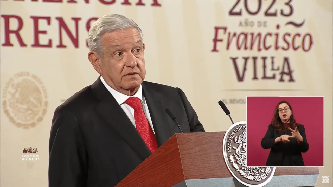 Captura de pantalla AMLO