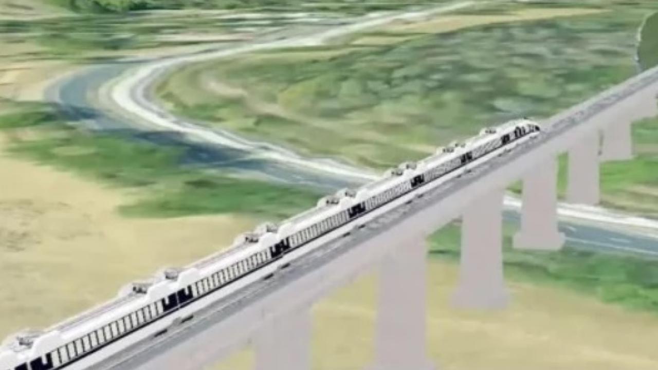 render proyecto tren david panama AN Panamá