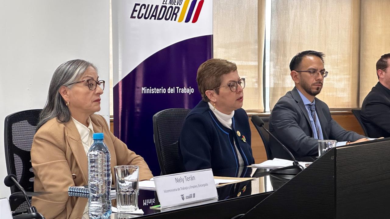 Cuenta X Ministerio de Trabajo Ecuador