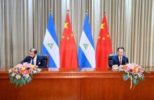 NIcaragua y China. Foto: Xinhua. 