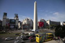 Calle argentia. Foto: Xinhua.