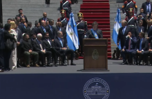 Toma de posesión Javier Milei