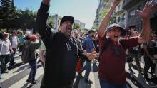 crédito foto Reuters marcha contra Milei