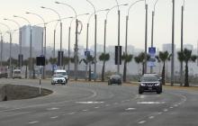 Carretera en Lima foto Xinhua