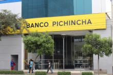 Banco Pichincha. Foto: Andina. 