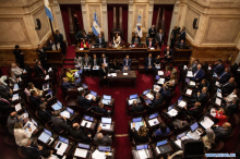 Congreso argentino. Foto: Xinhua. 