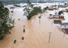 crédito foto Reuters desastre natural Brasil